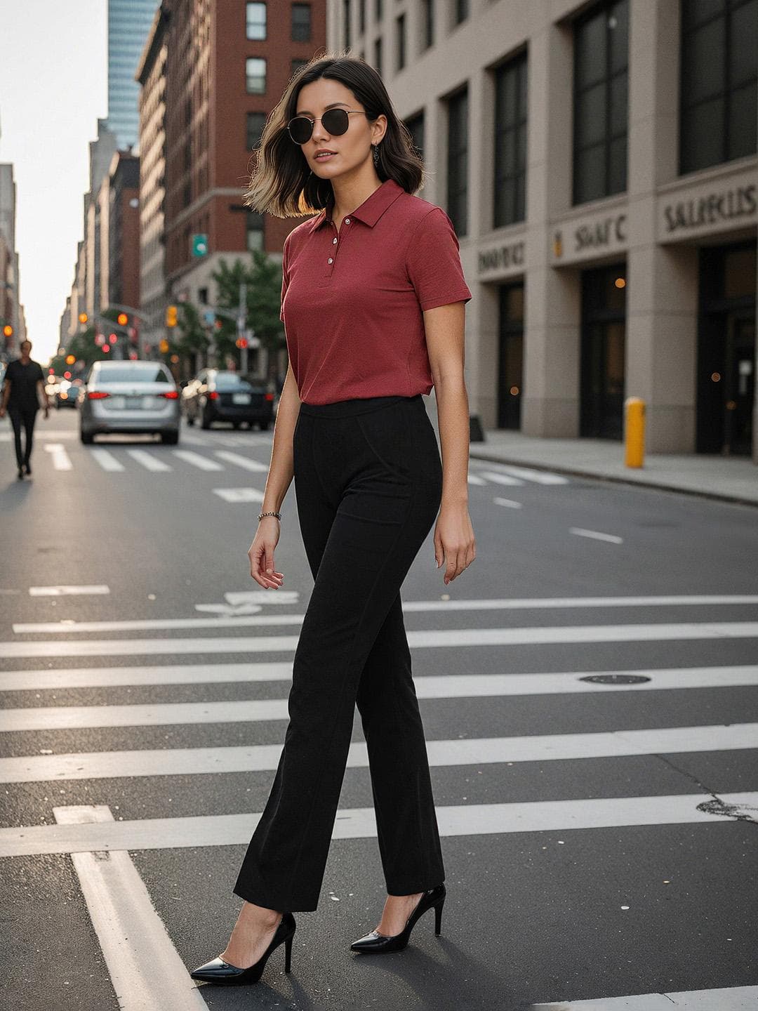 Blissclub Women Groove-In Cotton Flare Pants - Tall