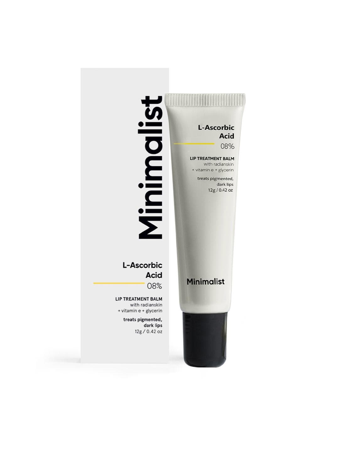 Buy Minimalist 8% L Ascorbic Acid Lip Treatment Balm With Vitamin E 12gm - - Personal Care for Women