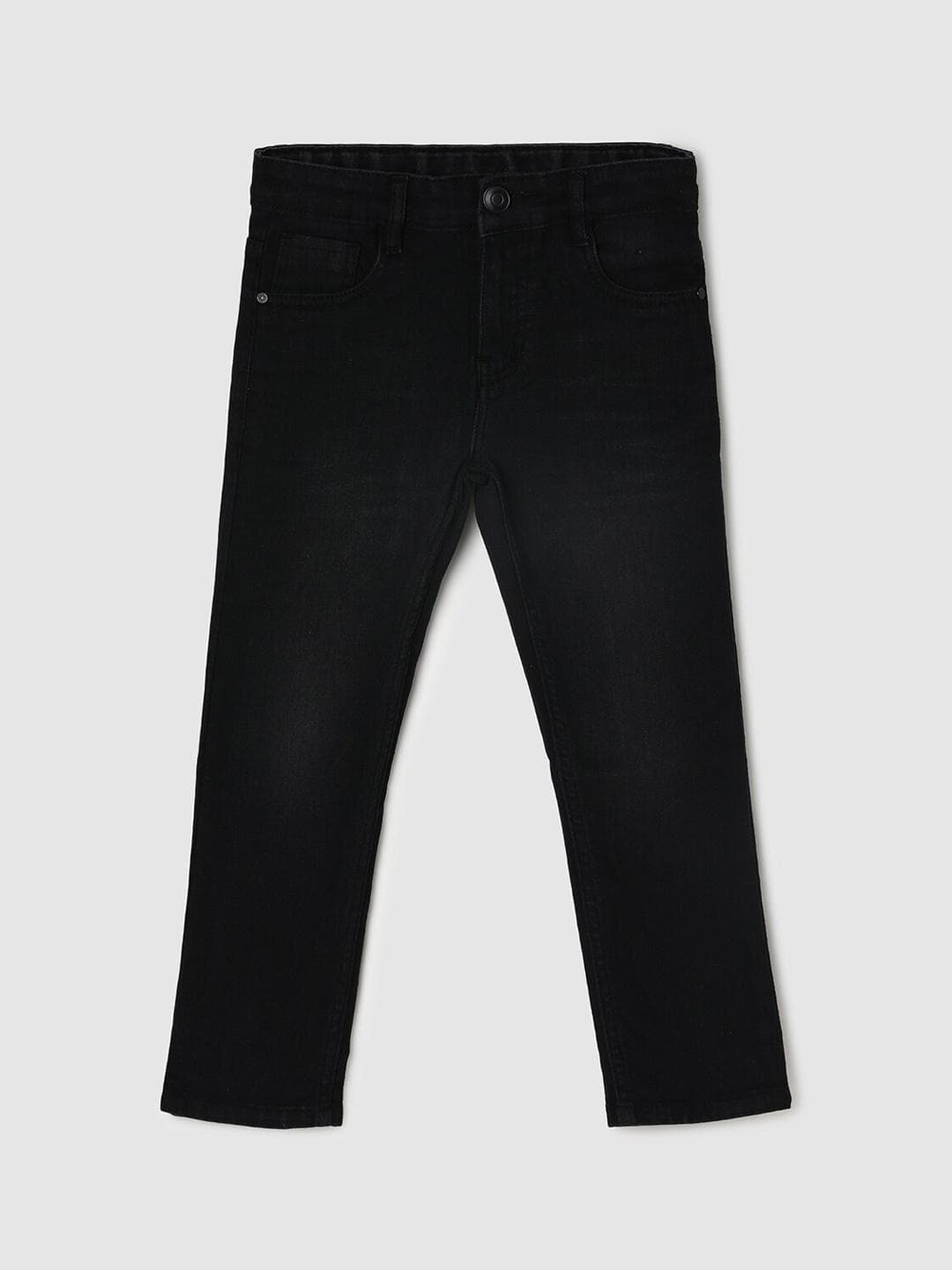 max Boys Regular Fit Mid-Rise Cotton Jeans
