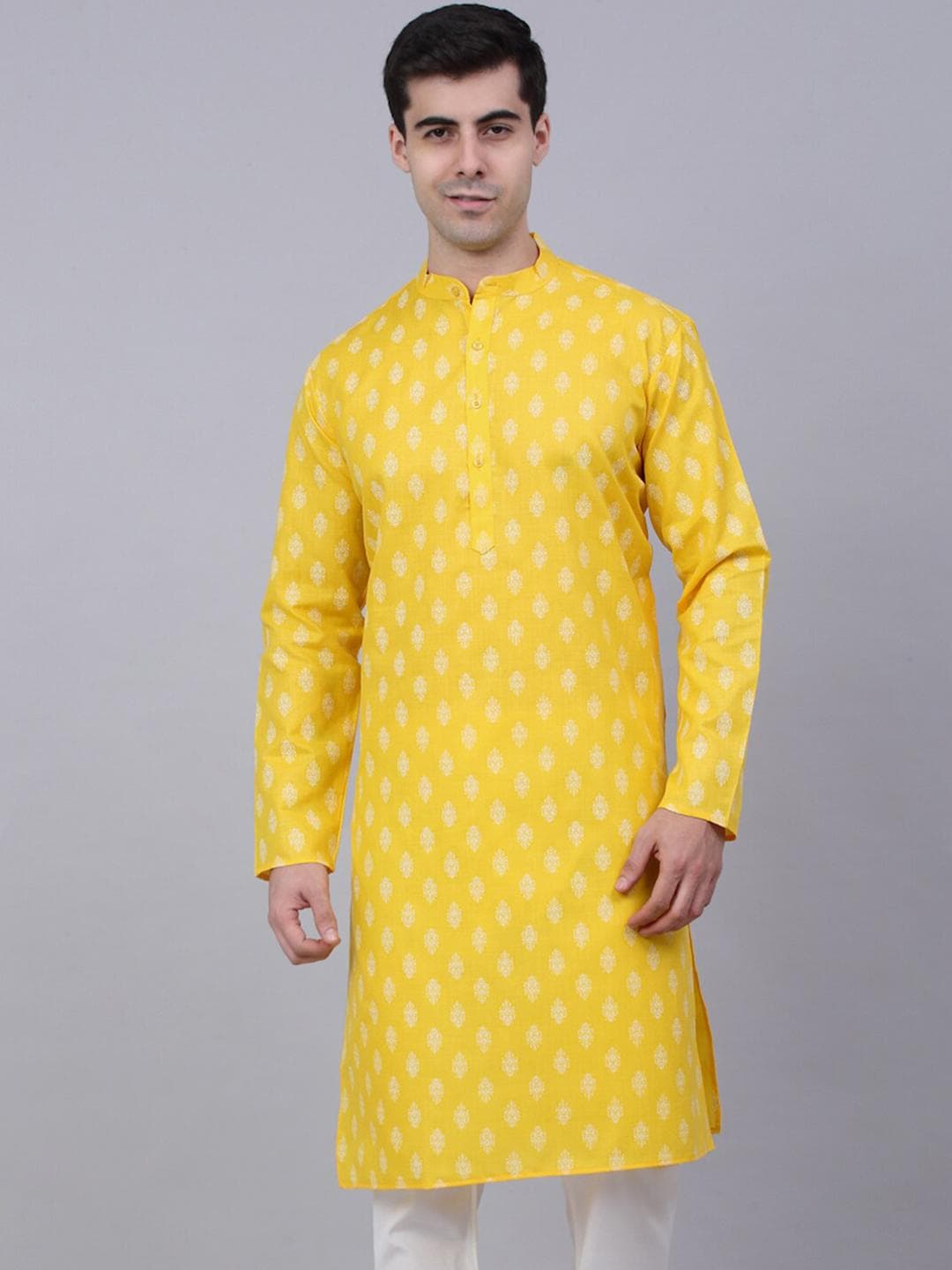 Jompers Men Ethnic Motifs Printed Kurta
