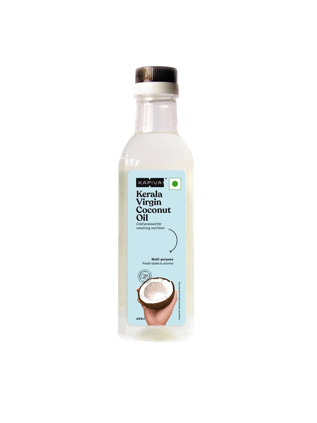 Buy Kapiva Cold Pressed Extra Virgin Coconut Hair Oil 250 Ml - - Personal Care for Unisex
