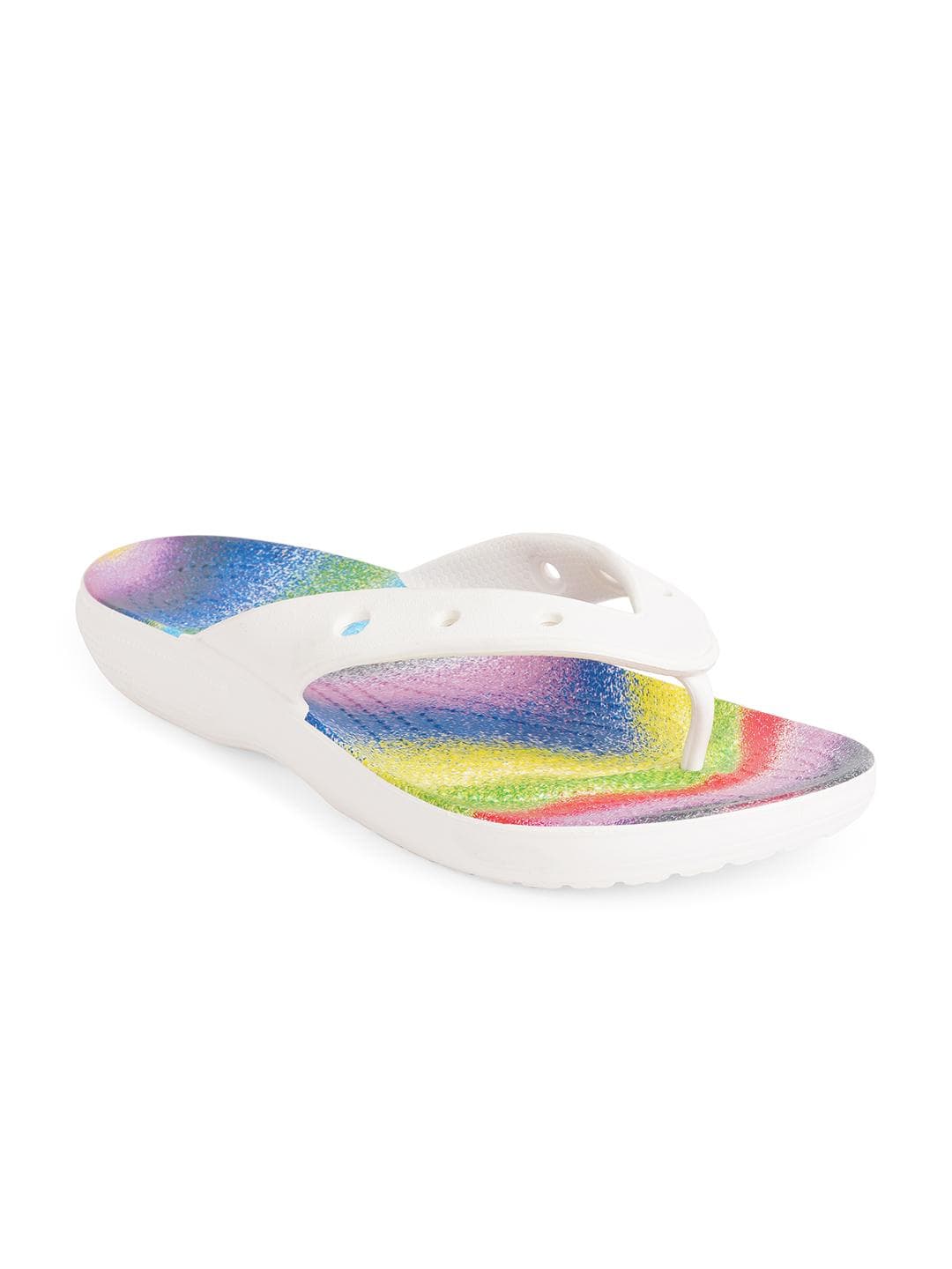 Crocs Printed Croslite Thong Flip-Flops
