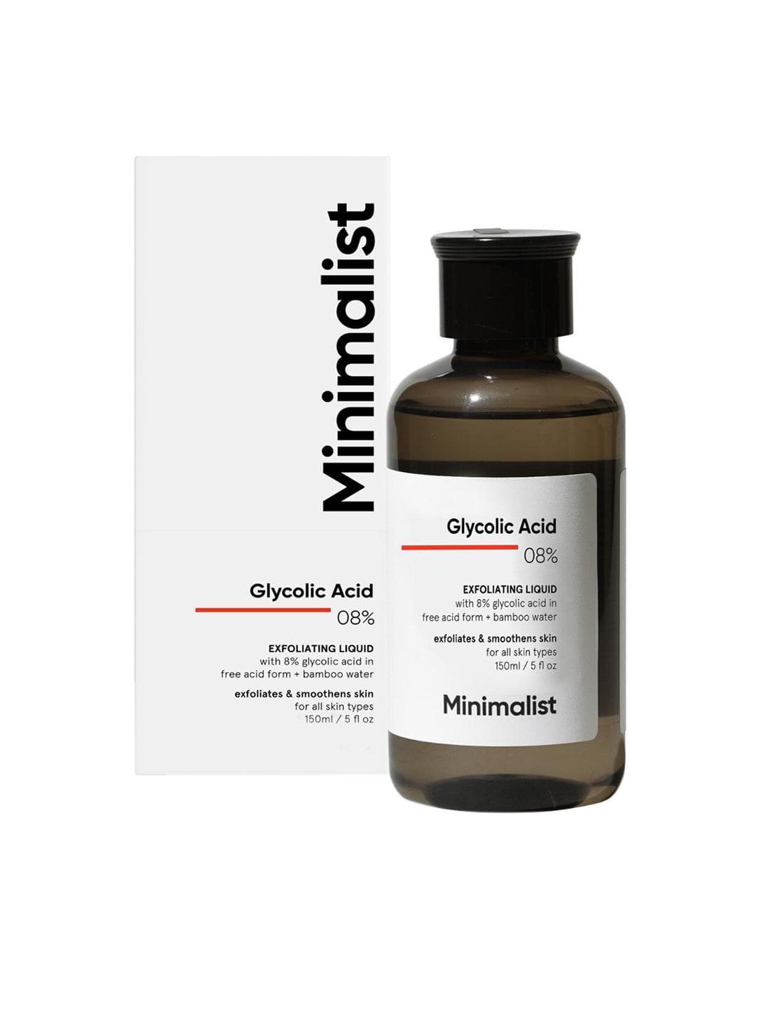 Buy Minimalist 8% Glycolic Acid Toner For Glowing Skin For Body, Face, & Scalp - - Personal Care for Unisex