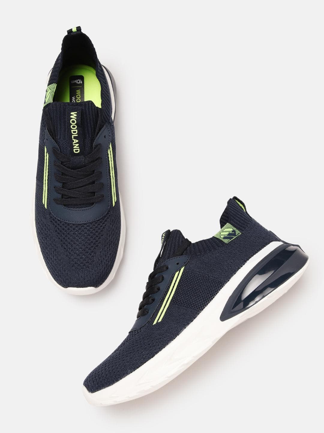 Woodland Men Woven Design Sneakers