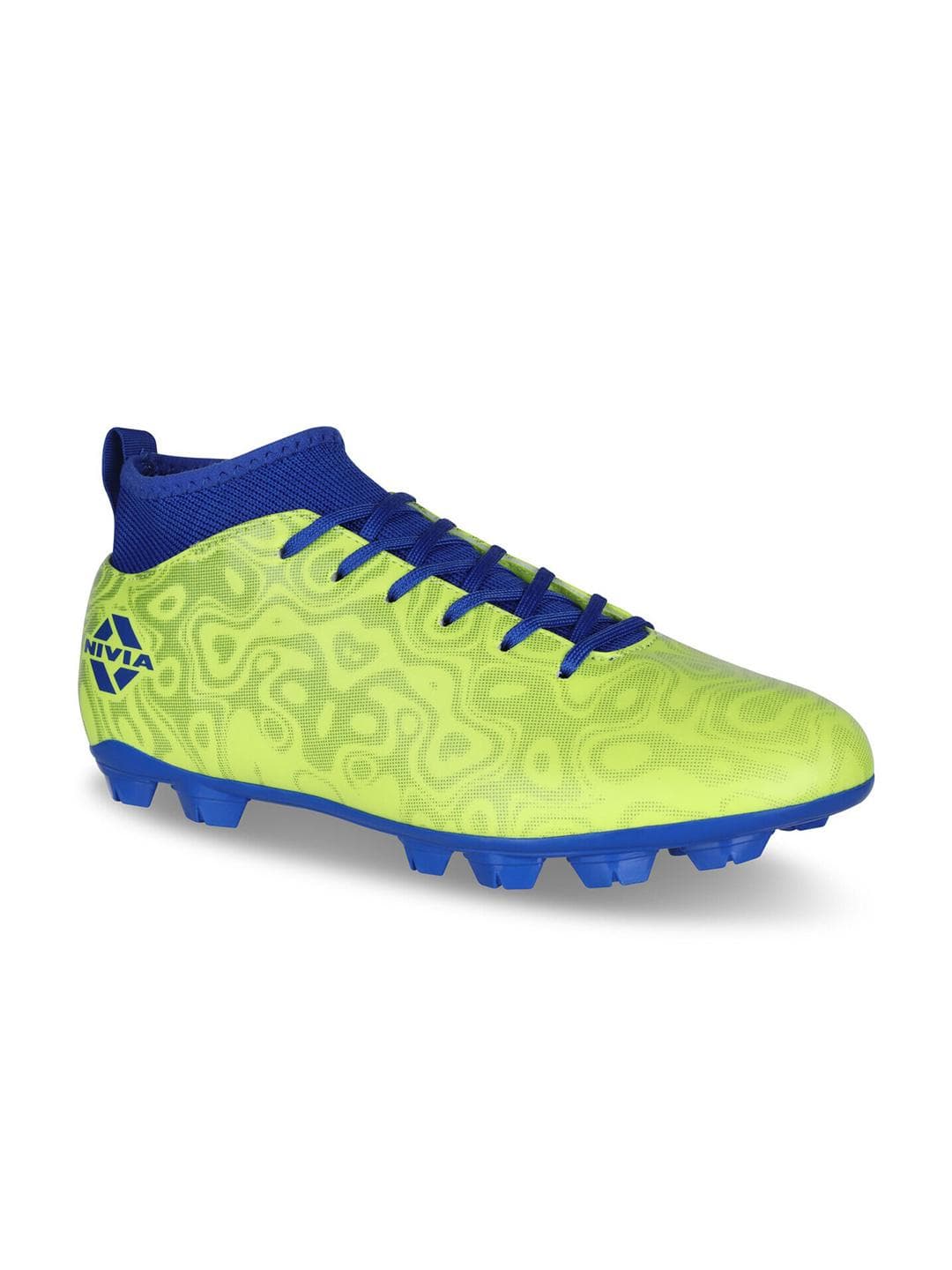 NIVIA Men Green Pro Carbonite 5.0 Football Shoes