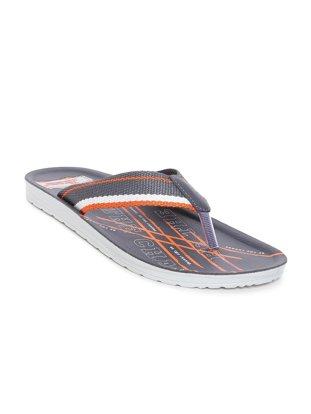 Paragon Men Printed Thong Flip-Flops