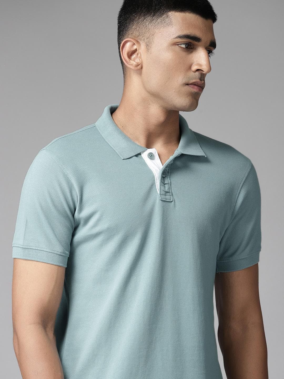Roadster Polo Collar Pure Cotton T-shirt