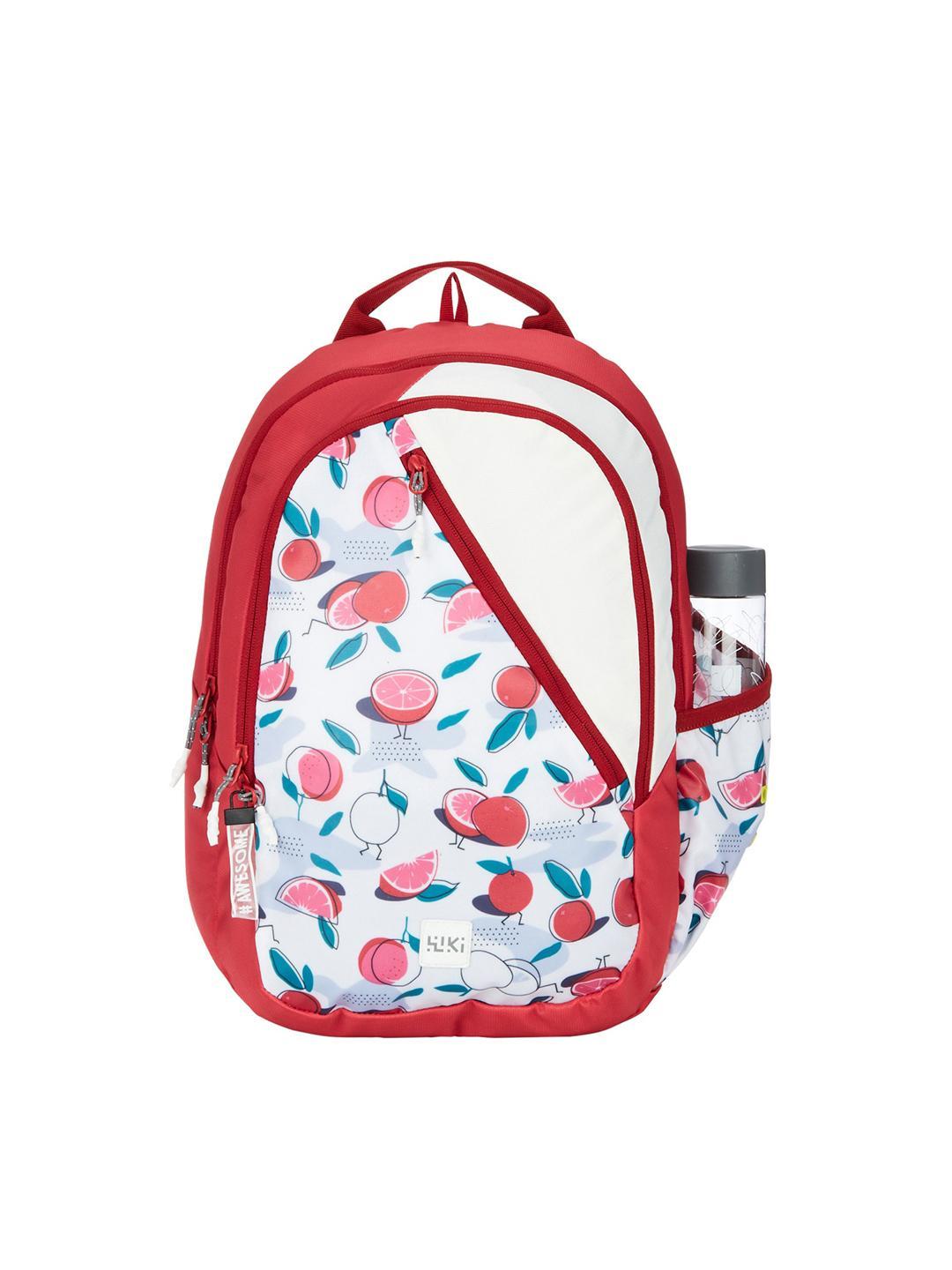 Buy Wildcraft White & Red Graphic Printed WIKI GIRL 1 Backpack - - Accessories for Unisex