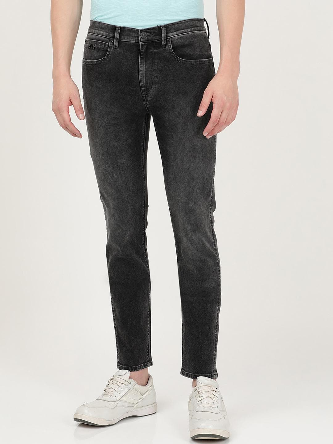 Lee Men Slim Fit Cotton Heavy Fade Stretchable Jeans