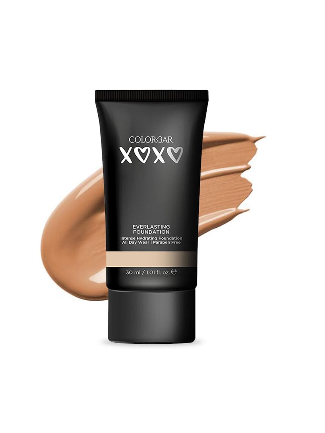 Colorbar XOXO Everlasting Intense Hydrating Foundation with Hyaluronic Acid 30ml - Beige 3