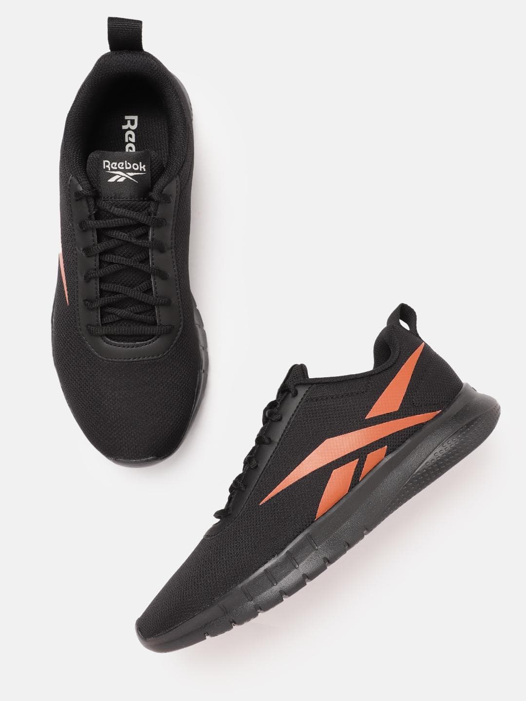 Buy Reebok Men Woven Design Turbo Flight Running Shoes - - Footwear for Men