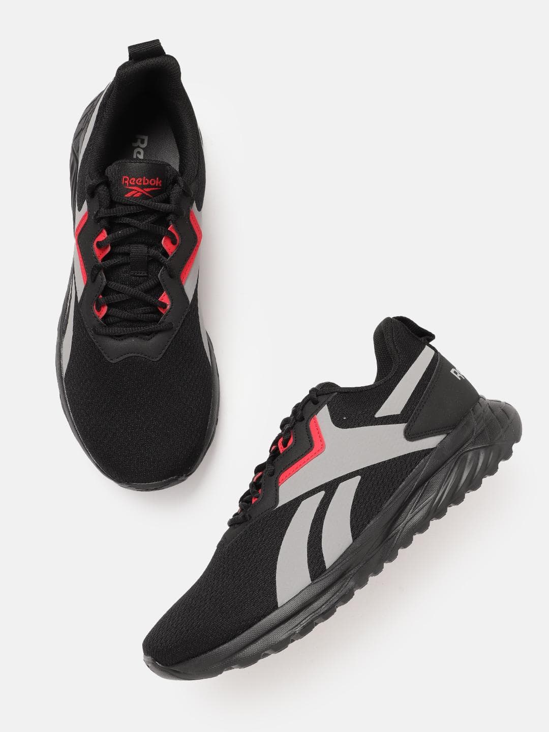 Reebok Men Woven Design Energen Running Shoes