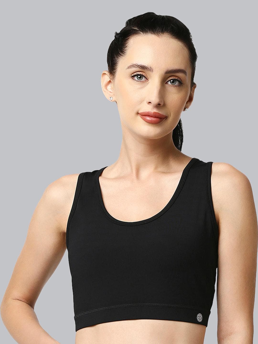 Buy Soie Women Medium Impact Quick Dry Racerback Printed Athleisure Sports Wired Bra - - Apparel for Women