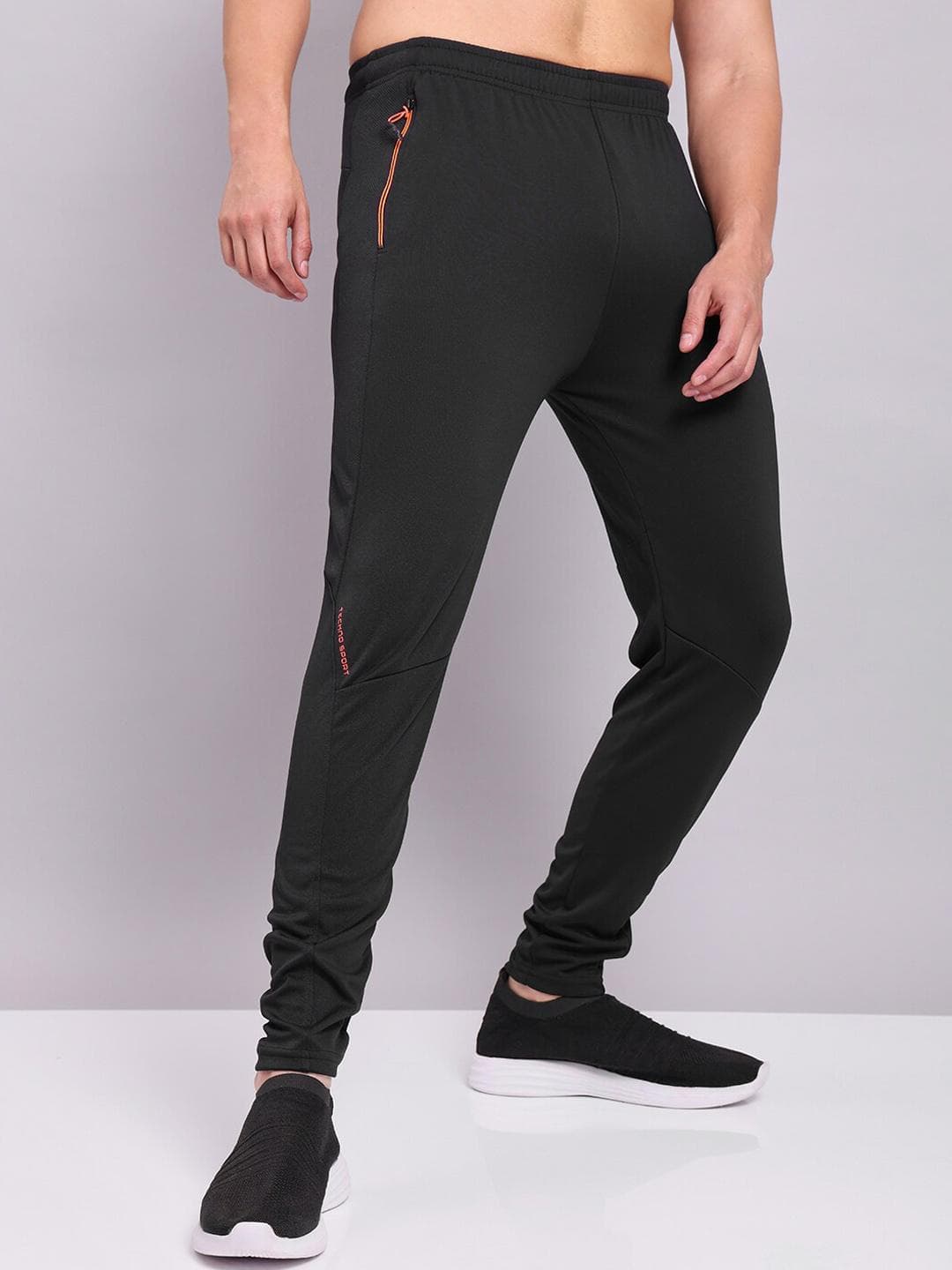 Technosport Men Active Slim Fit Trackpants with Rapid Dry Technology