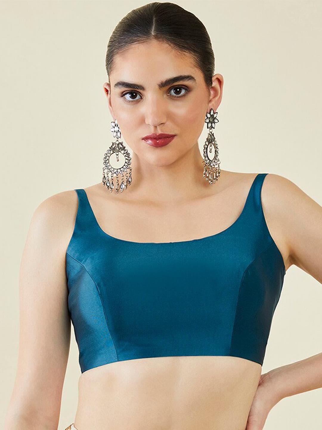Soch Sleeveless Saree Blouse