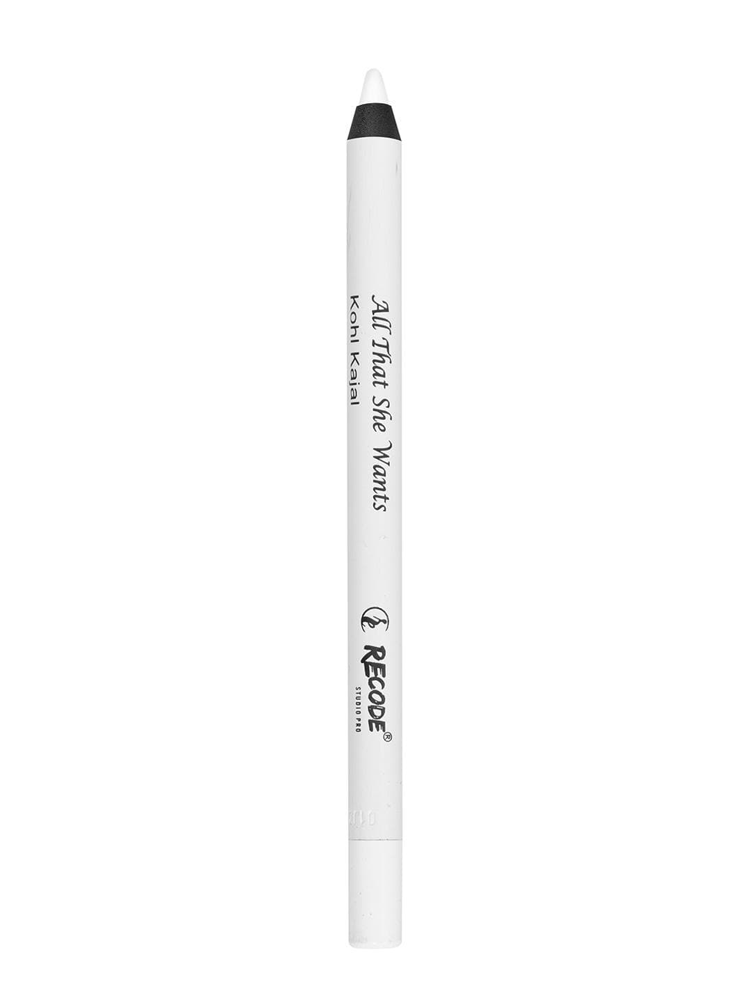 Buy Recode Studio Pro Smudge Proof All That She Wants Kohl Kajal 1.20 G White 02 - - Personal Care for Unisex