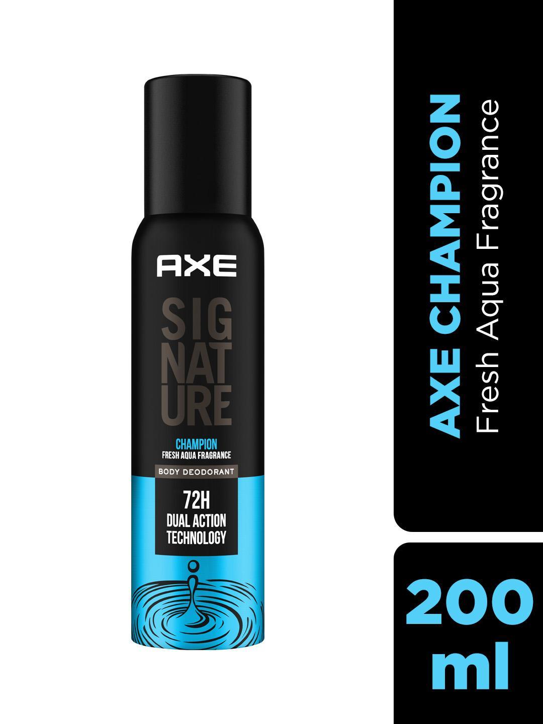 Buy AXE Signature Men Champion Long Lasting No Gas Body Deodorant 200 Ml - - Personal Care for Men
