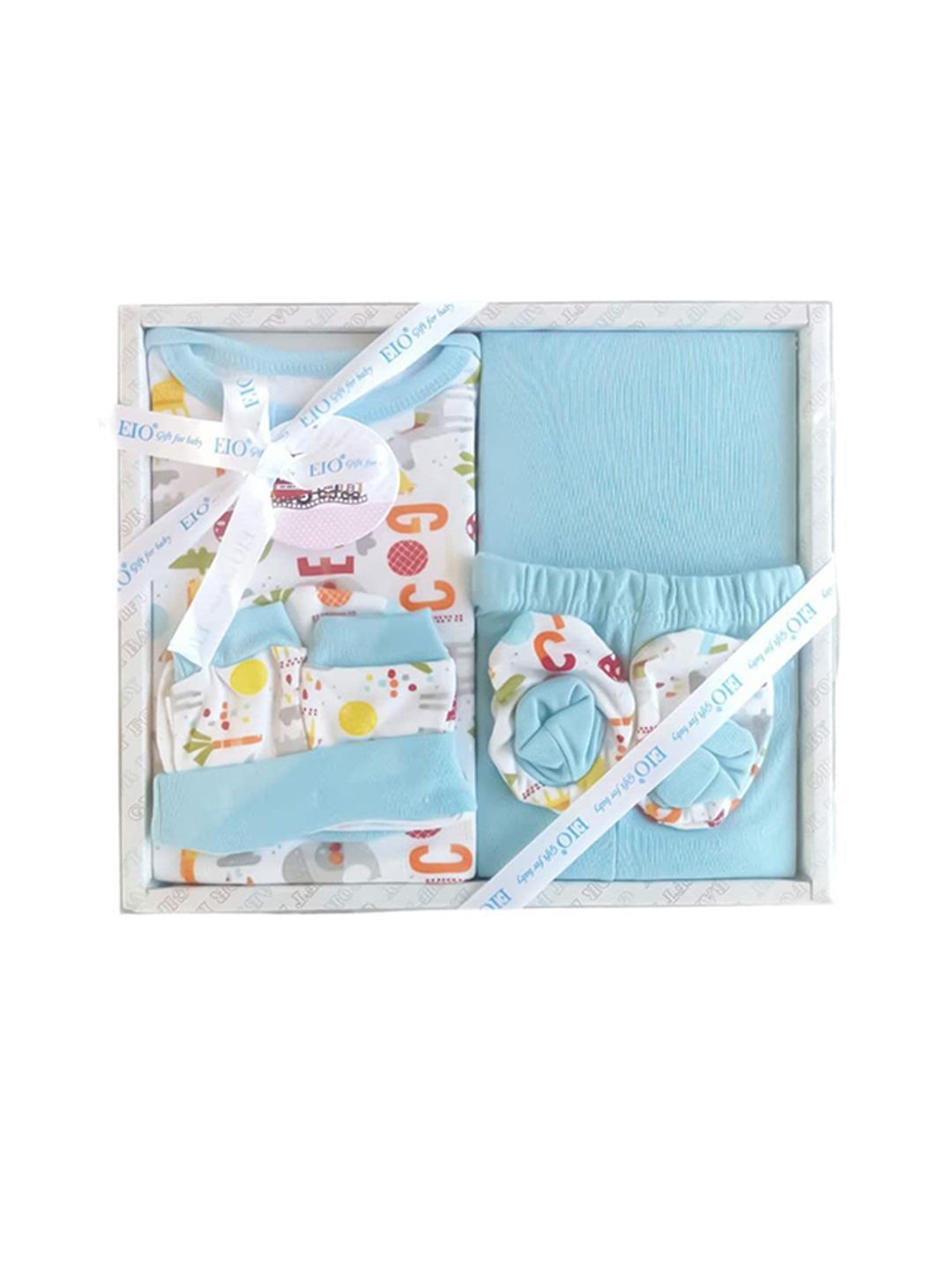 Buy EIO Infants Set Of 6 Printed Pure Cotton Baby Apparel Gift Set - - Apparel for Unisex Kids