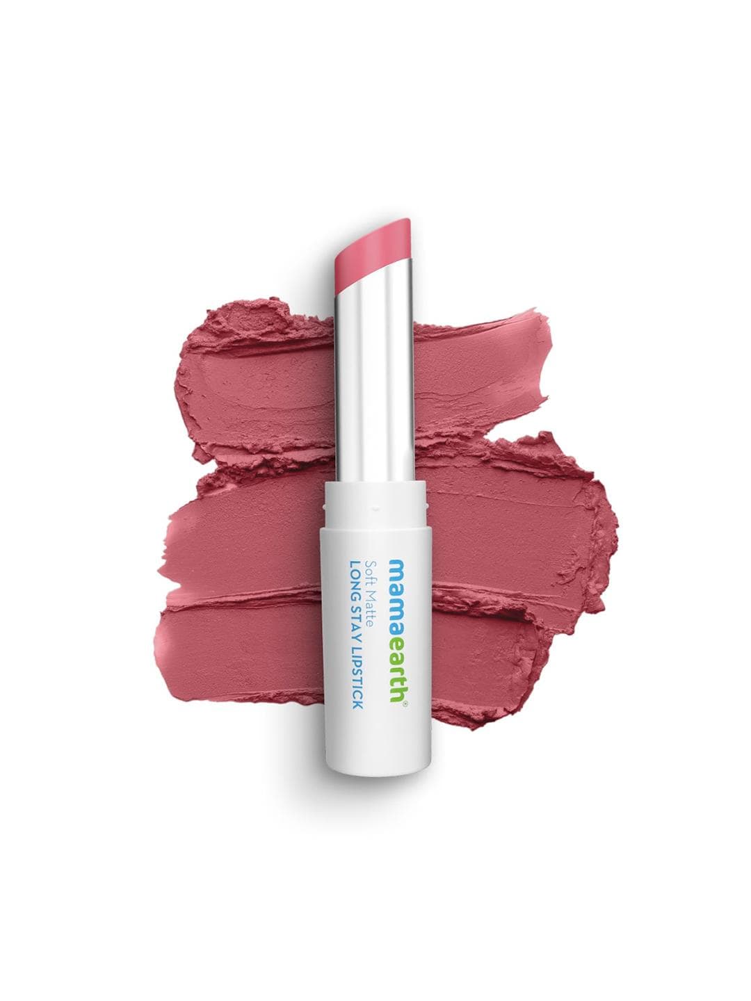 Mamaearth Soft Matte Long Stay Lipstick with Jojoba Oil & Vitamin E - Berry Nude 04