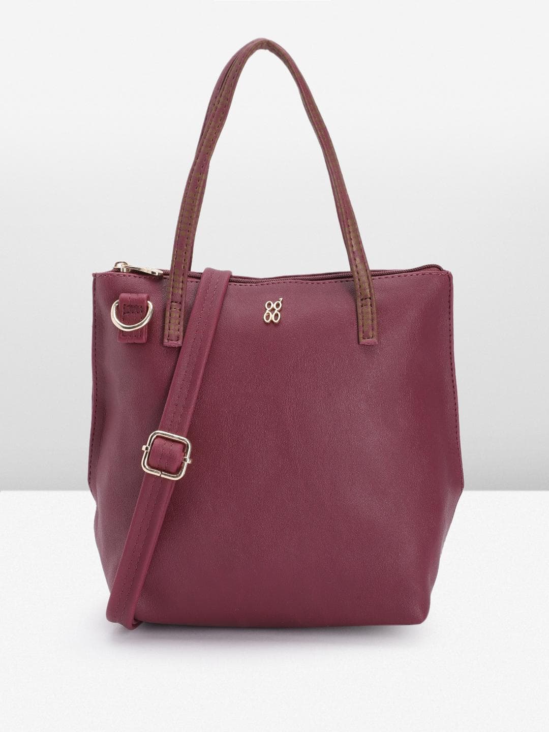 Buy Baggit Structured Handheld Bag With Printed Handles - - Accessories for Women