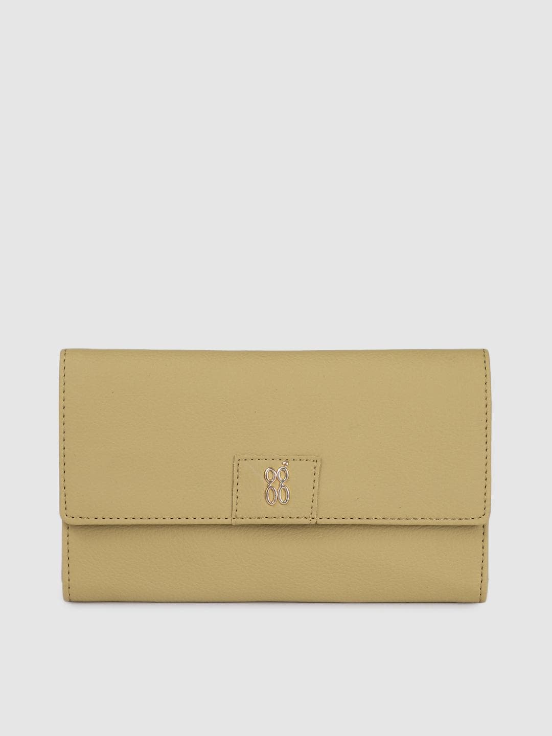 Buy Baggit Women Solid Three Fold Wallet - - Accessories for Women