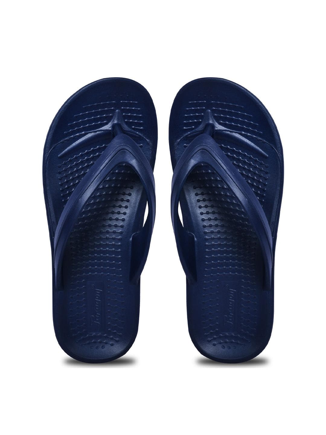 Paragon Men Textured Lightweight Rubber Thong Flip-Flops