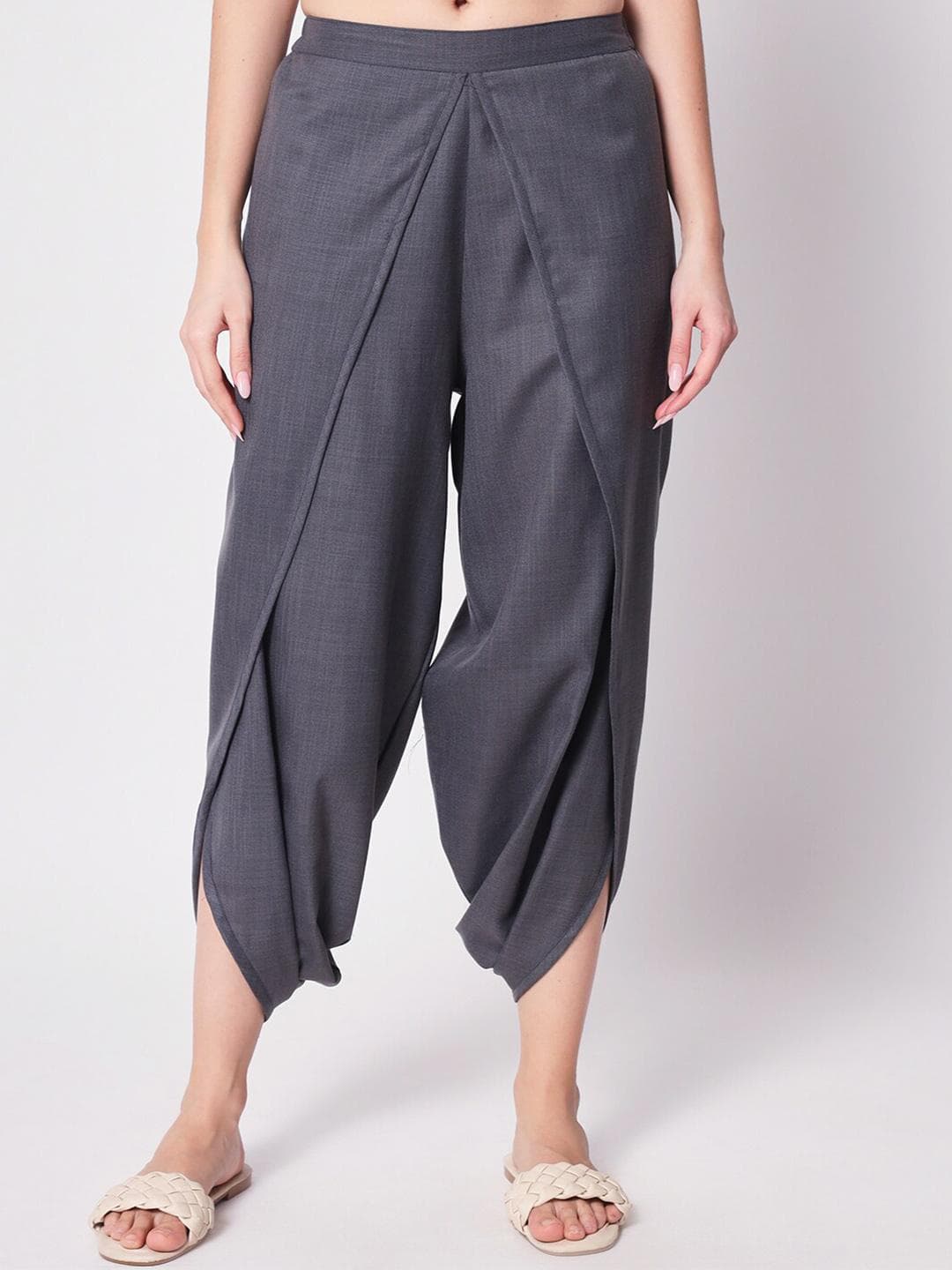 9rasa Women Cotton Dhoti Pants