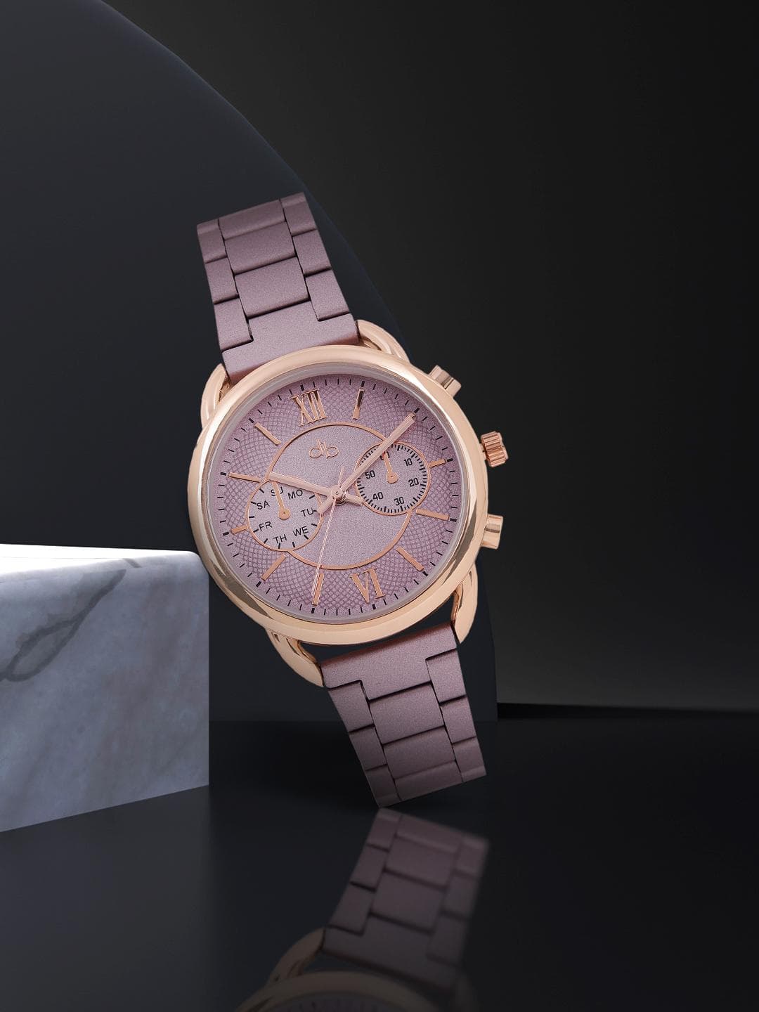 Buy DressBerry Women Mauve Analogue Watch - - Accessories for Women