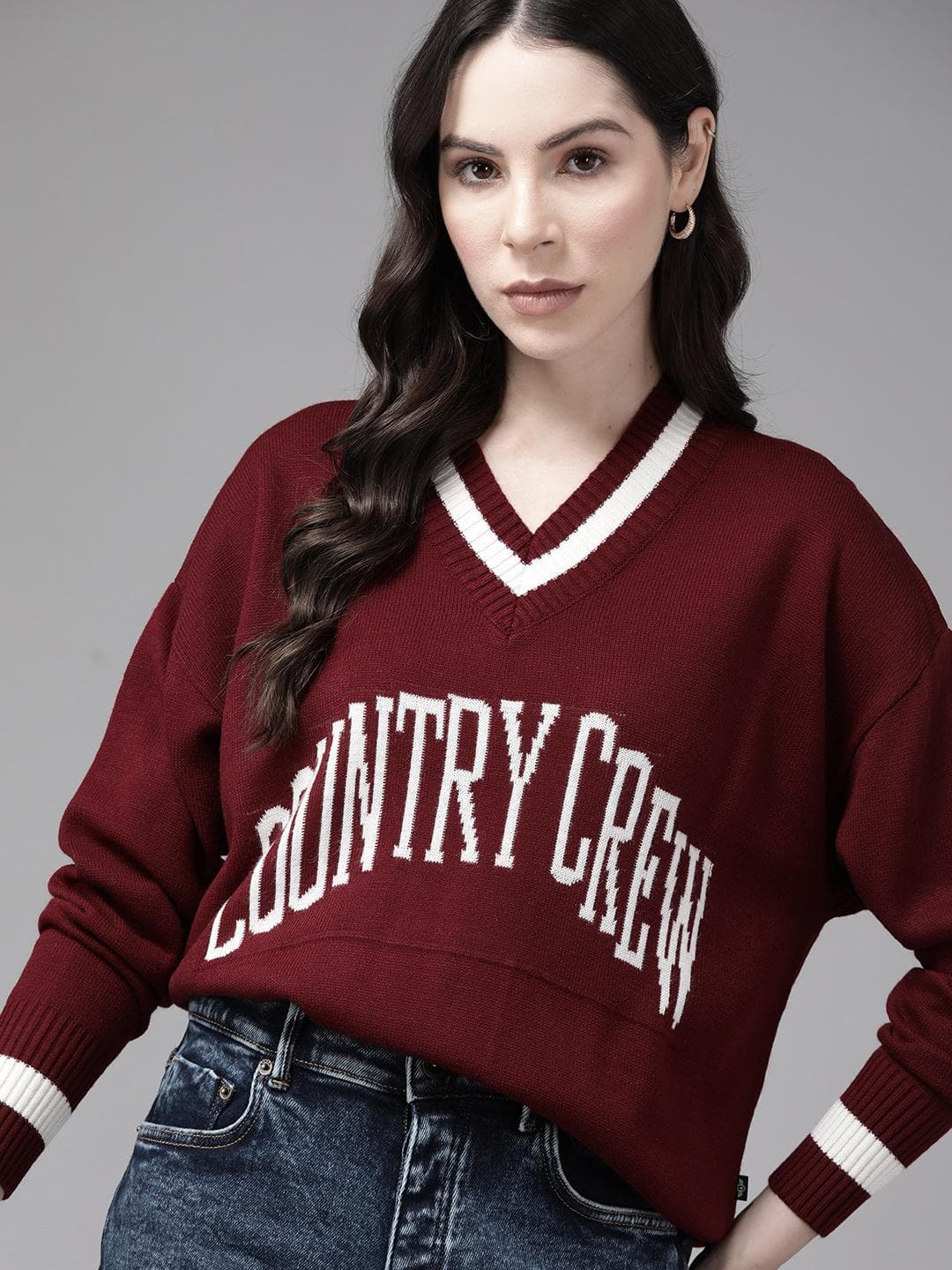 The Roadster Lifestyle Co. Typography Acrylic Pullover