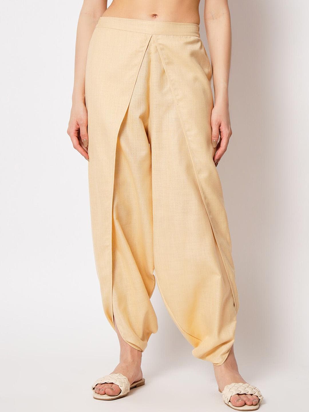 9rasa Women Mid-Rise Cotton Dhotis
