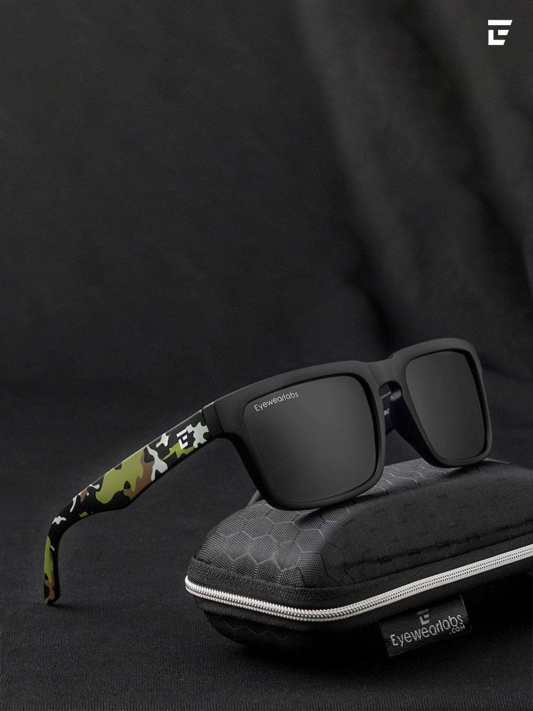 Eyewearlabs Wayfarer Lens with Polarised and UV Protected Sunglasses SC1EL1161