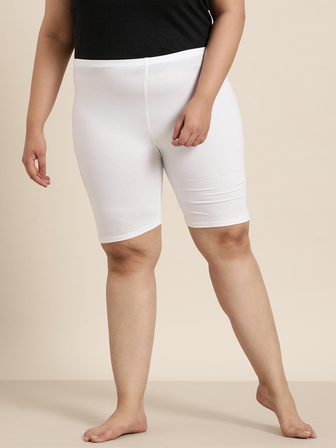 Buy Sztori Women Plus Size High Rise Lounge Shorts - - Apparel for Women