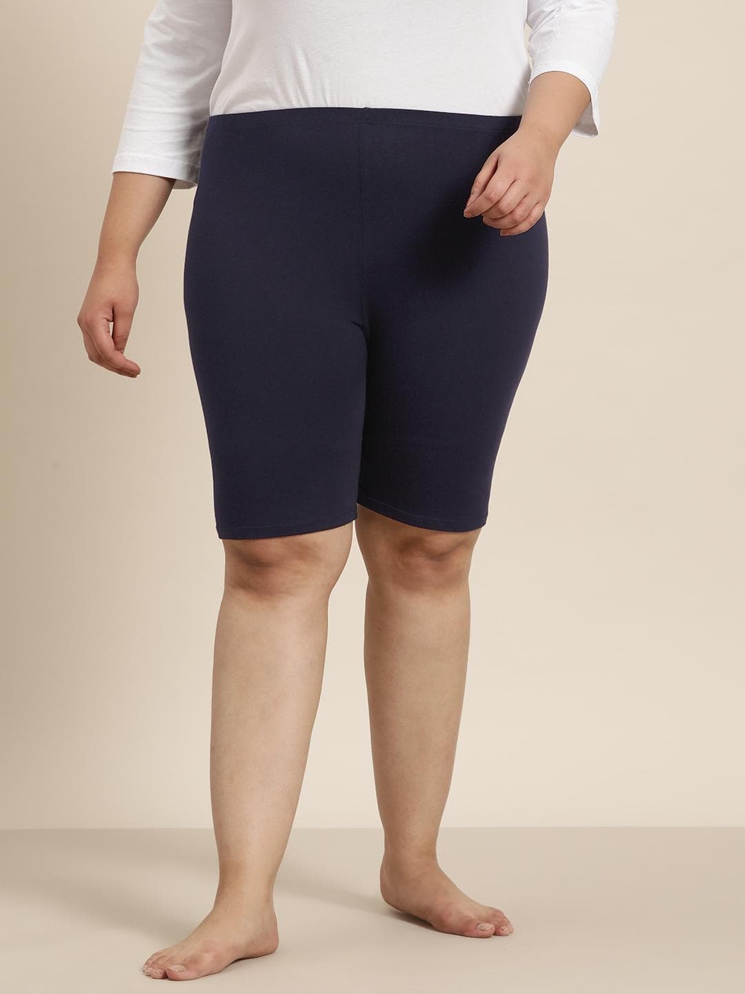 Buy Sztori Women Plus Size High Rise Lounge Shorts - - Apparel for Women