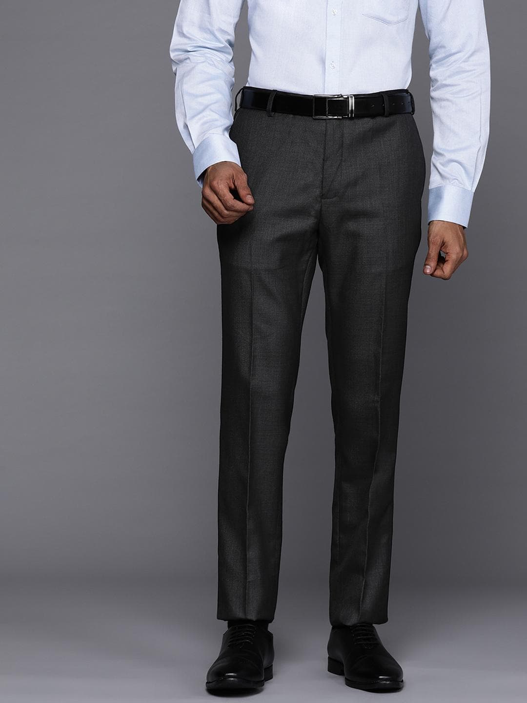 Raymond Men Slim Fit Formal Trousers