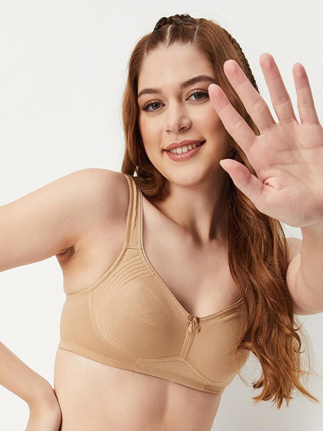 Buy Max Non Padded All Day Comfort Medium Coverage Cotton Everyday Bra - - Apparel for Women