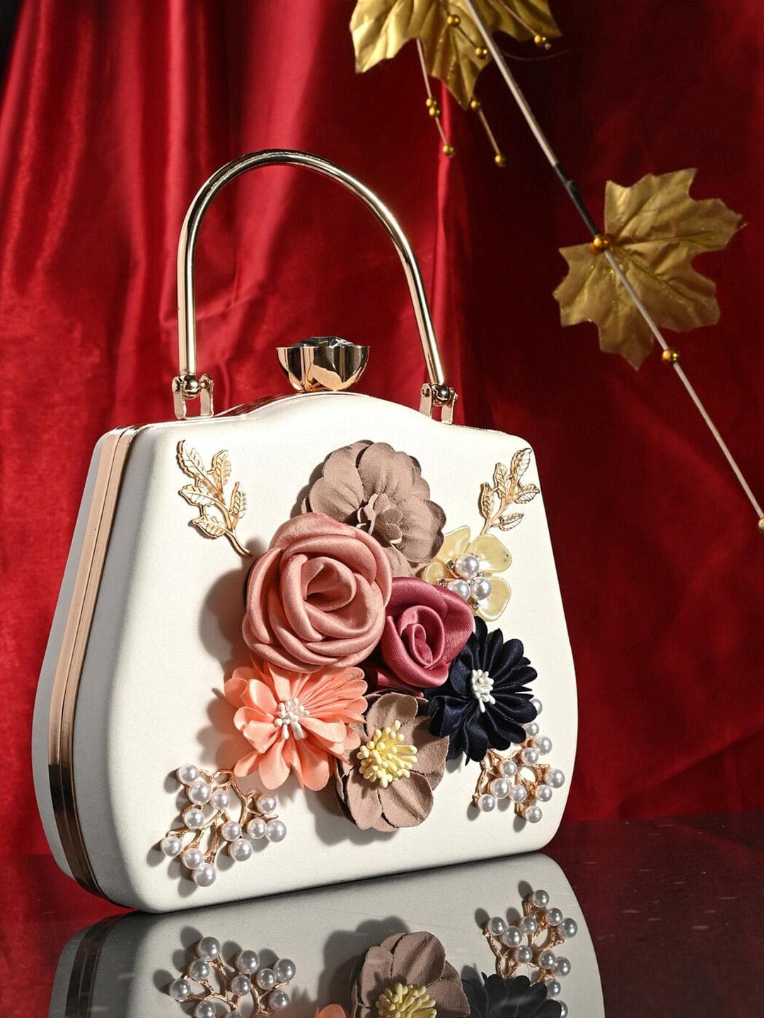 Buy Toobacraft Embellished Box Clutch - - Accessories for Women