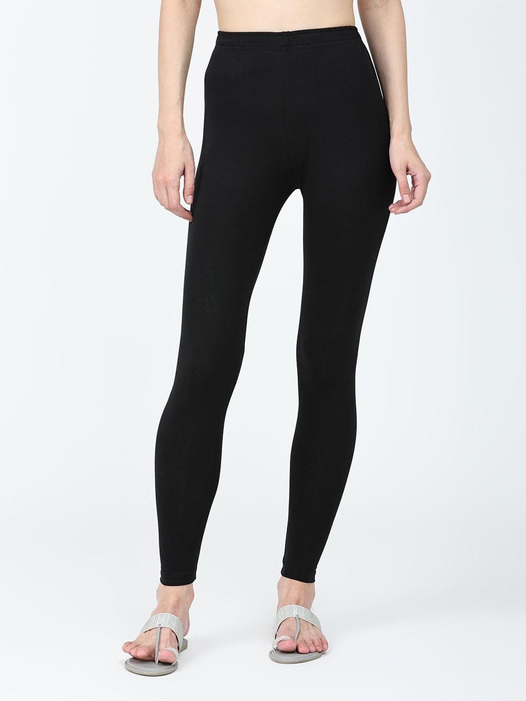 Robinbosky Women Ankle-Length Cotton Leggings
