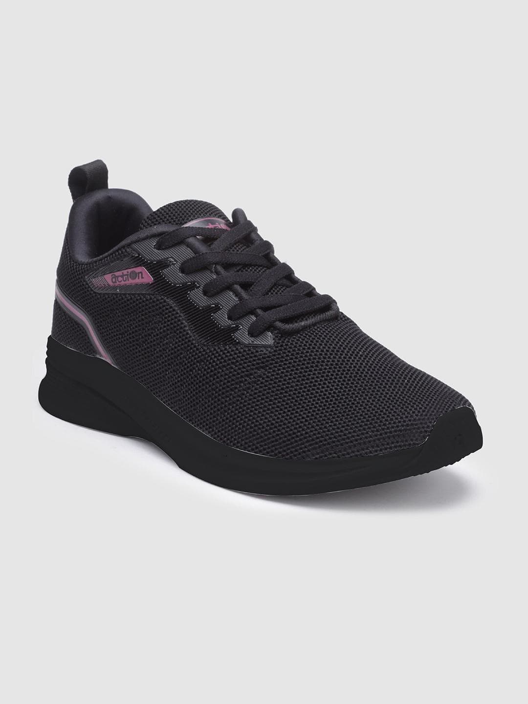 Action Women Textured Lace-Up Sneakers