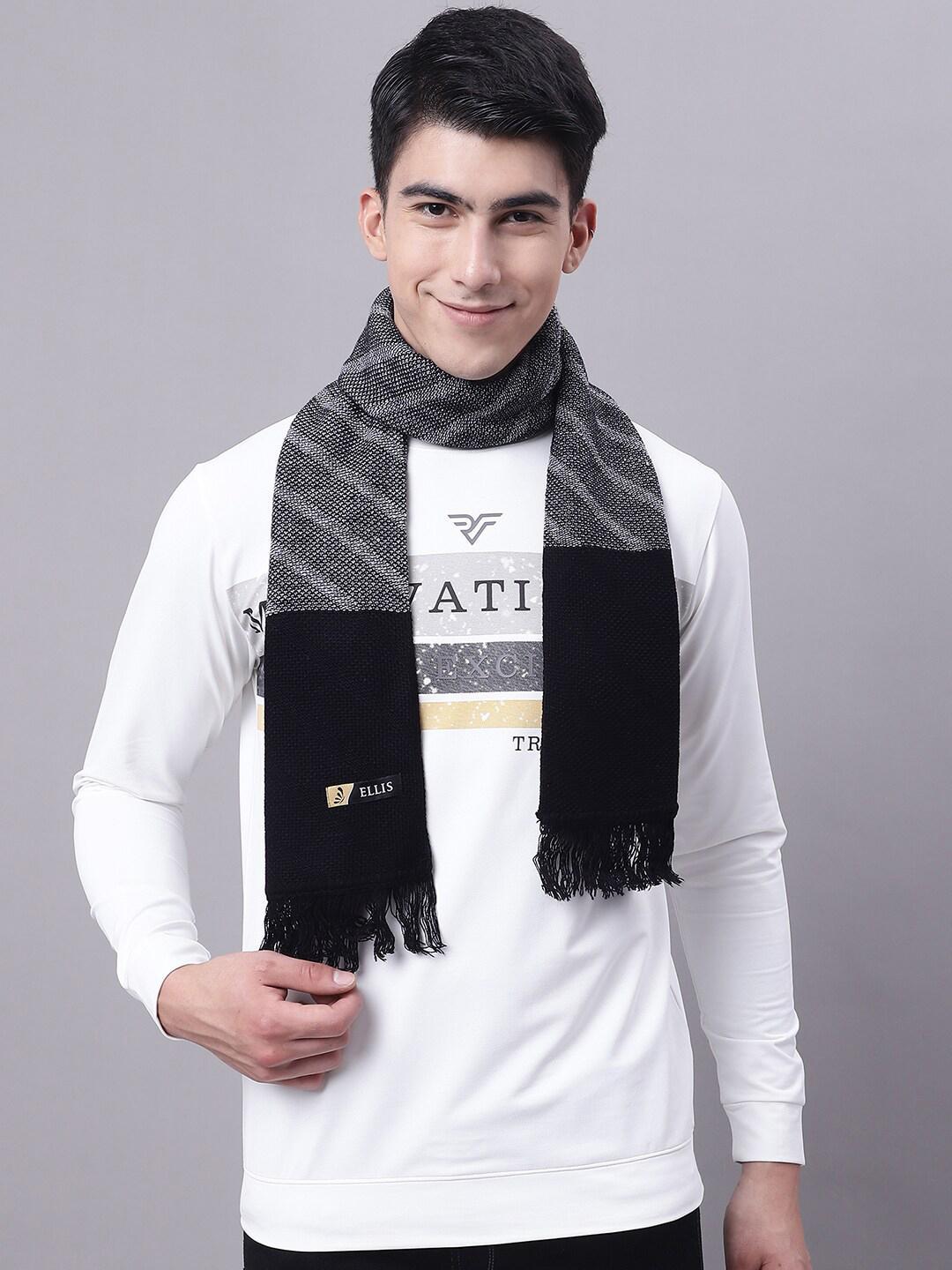 Buy ELLIS Woven Design Acrylic Muffler - - Accessories for Men