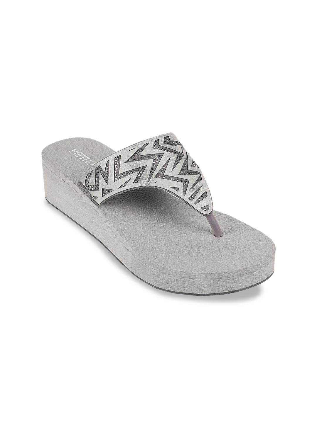Metro Embellished Flatform Heels