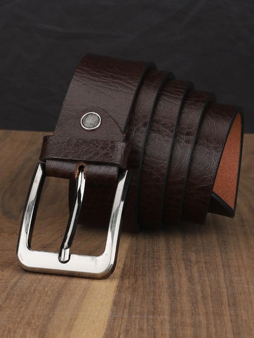 Buy Roadster Men Formal Leather Belts - - Accessories for Men