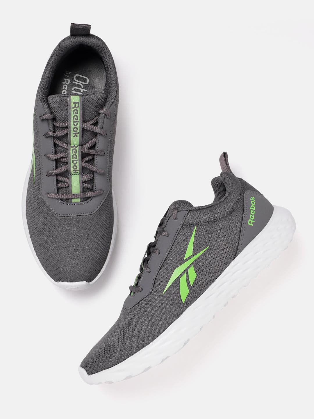 Buy Reebok Men Woven Design Amaze Walker Walking Shoes With Brand Logo Detail - - Footwear for Men