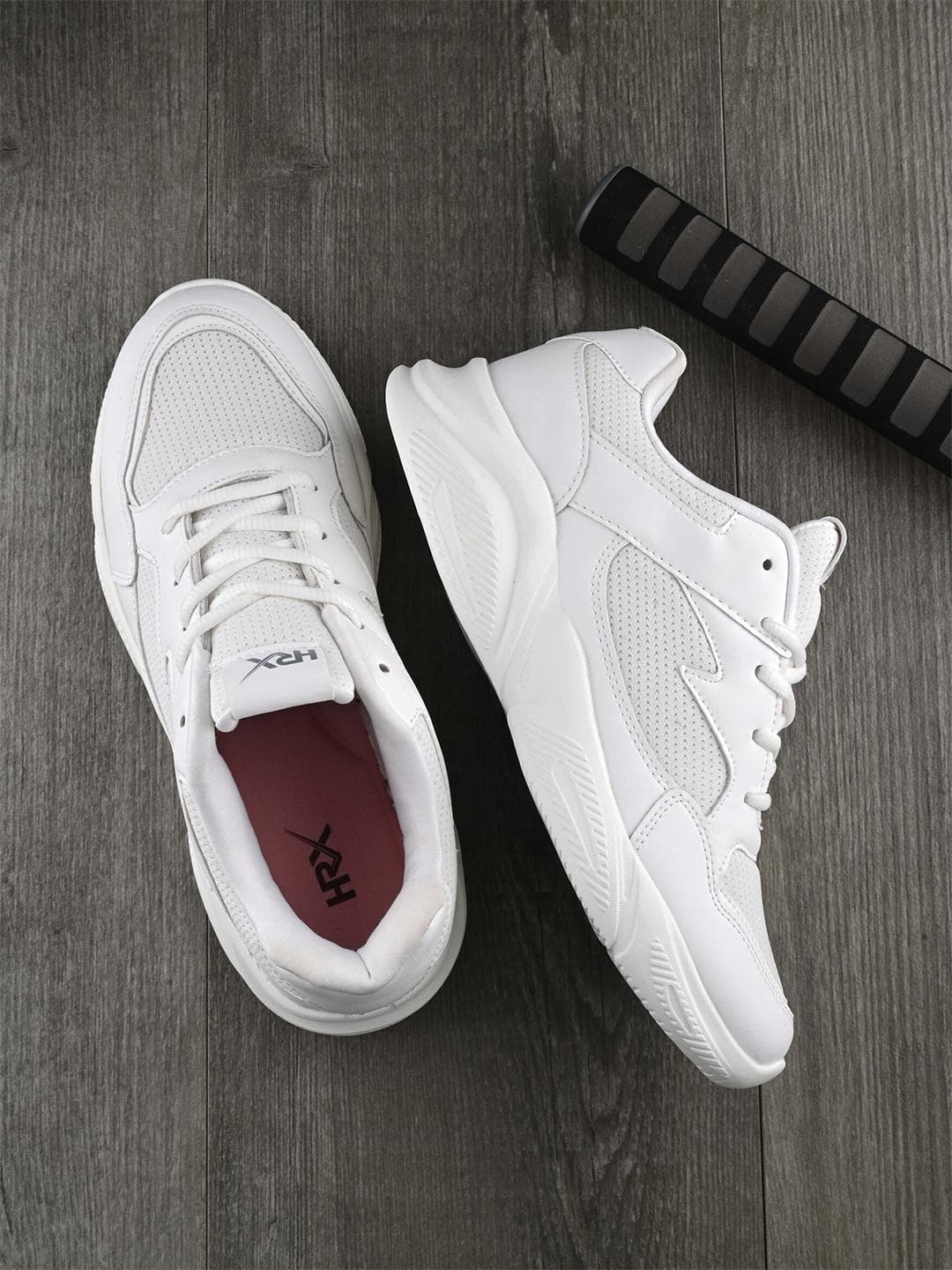 Buy HRX By Hrithik Roshan Women White Mesh Running Non Marking Shoes - - Footwear for Women