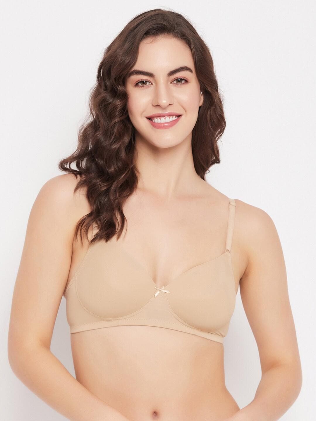 Buy Clovia Lightly Padded Full Coverage Seamless All Day Comfort Bra - - Apparel for Women
