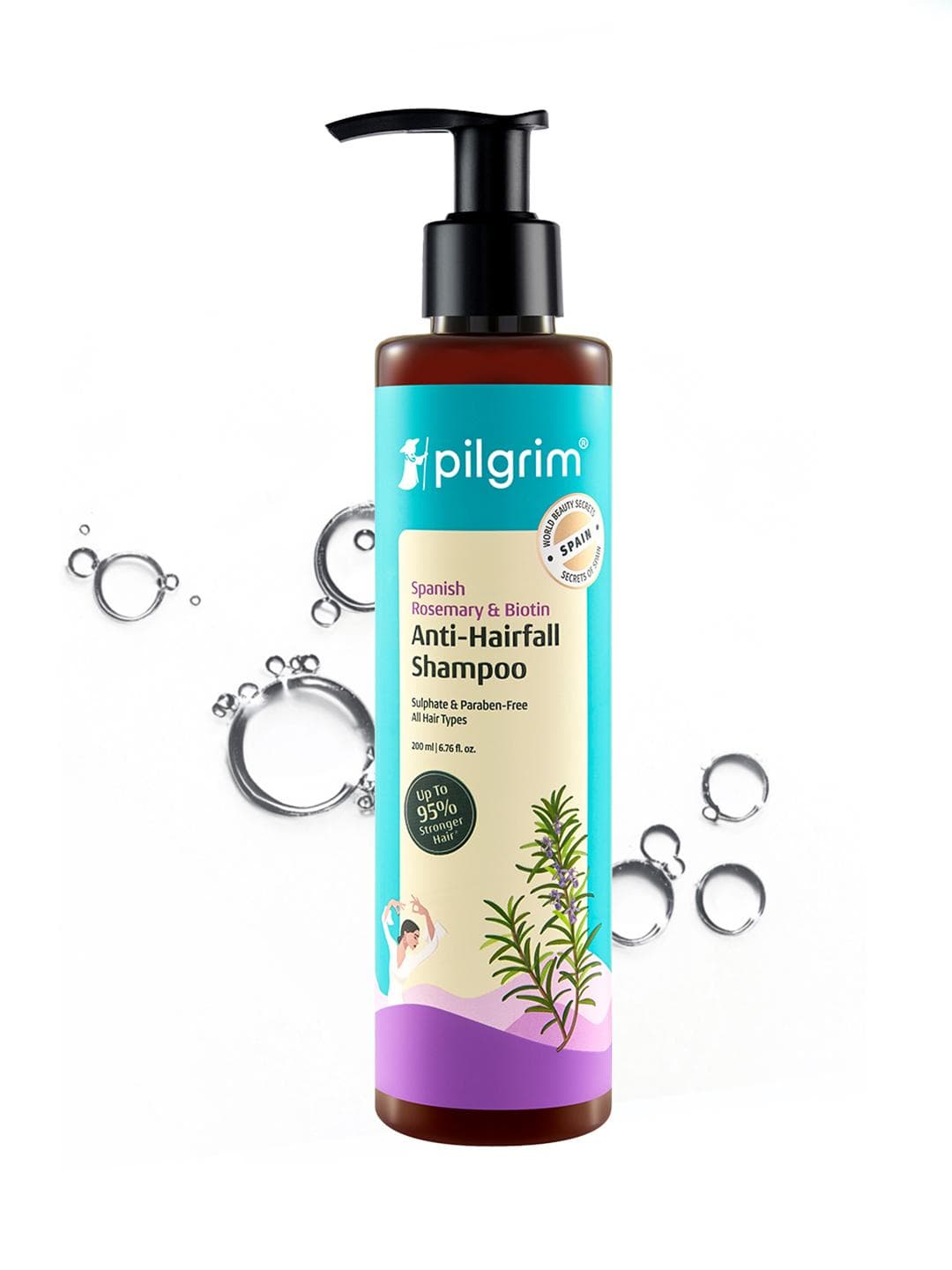 Buy Pilgrim Rosemary & Biotin Anti Hairfall Shampoo For Reducing Hair Loss & Breakage 200ml - - Personal Care for Unisex