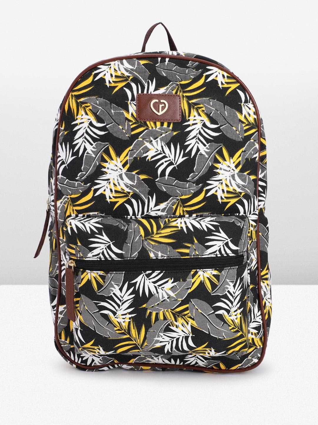 Caprese Shay Women Black Large Backpack