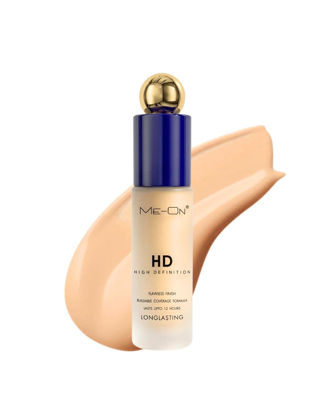 ME-ON HD Foundation For Flawless Finish SPF 20 PA ++ 30ml - Cool Ivory N01
