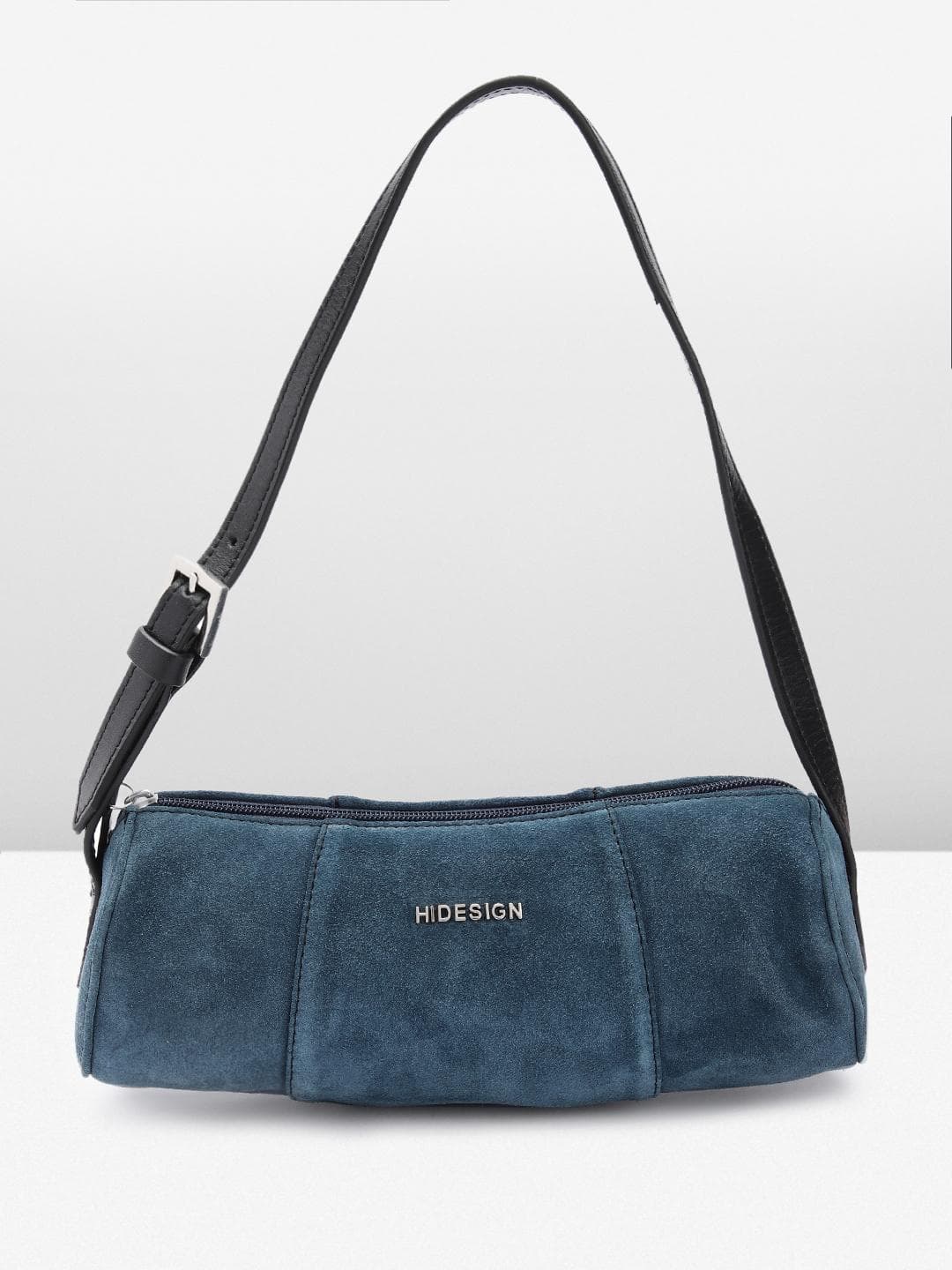 Hidesign Leather Bowling Baguette Bag