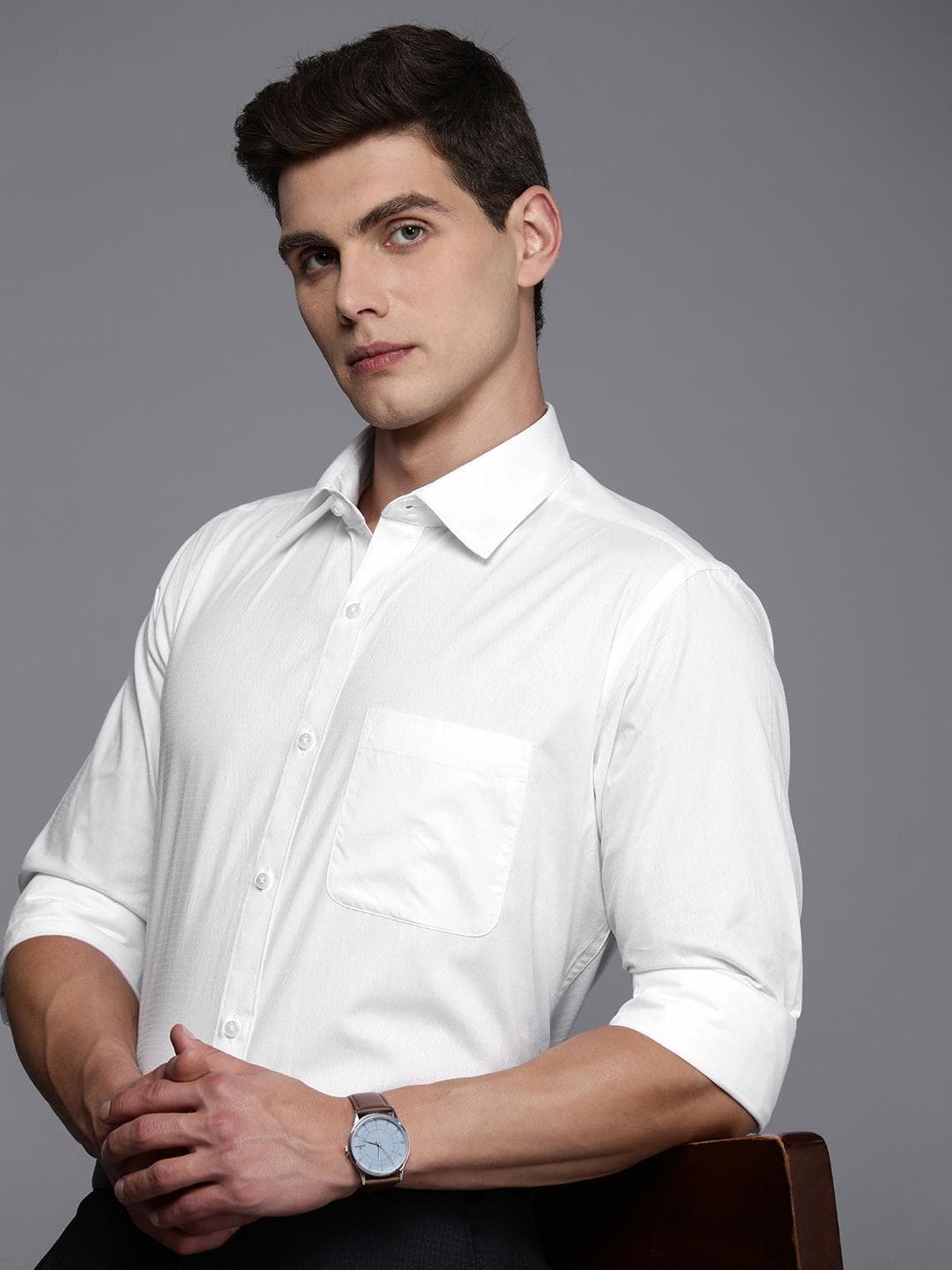 Raymond Slim Fit Pure Cotton Formal Shirt