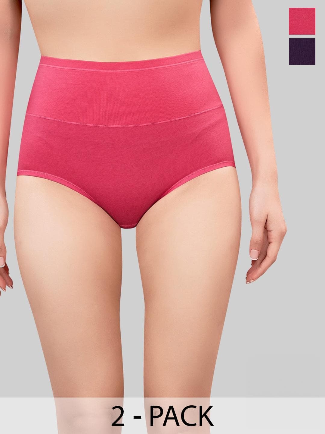 PLUMBURY Pack Of 2 Tummy Tucker Shapewear